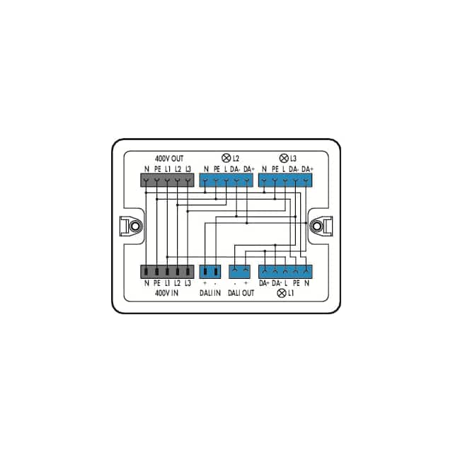 899-681/147-000 DISTRIBUTION BOX 400 V + DALI, W