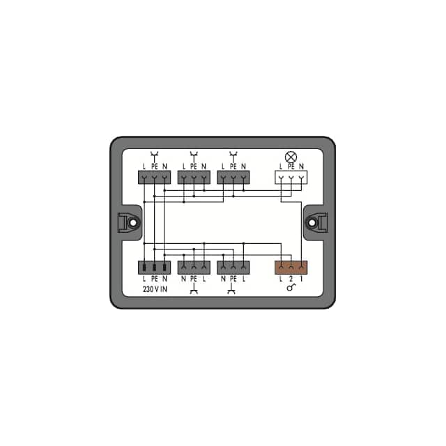 899-631/478-000 DISTRIBUTION BOX SINGLE-POLE SWI