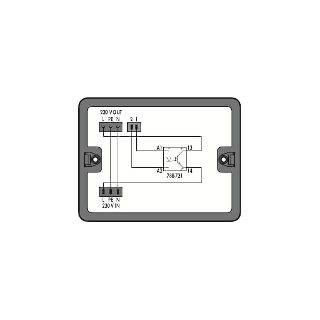 899-632/102-000 DISTRIBUTION BOX RELAY SWITCHING