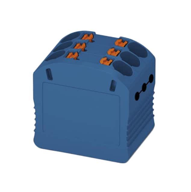 3002761 DISTRIBUTION BLOCK BLUE
