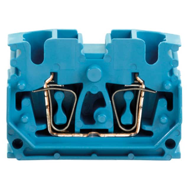 1704550000 TERM BLK MIDDLE 4POS 10.2MM BLUE