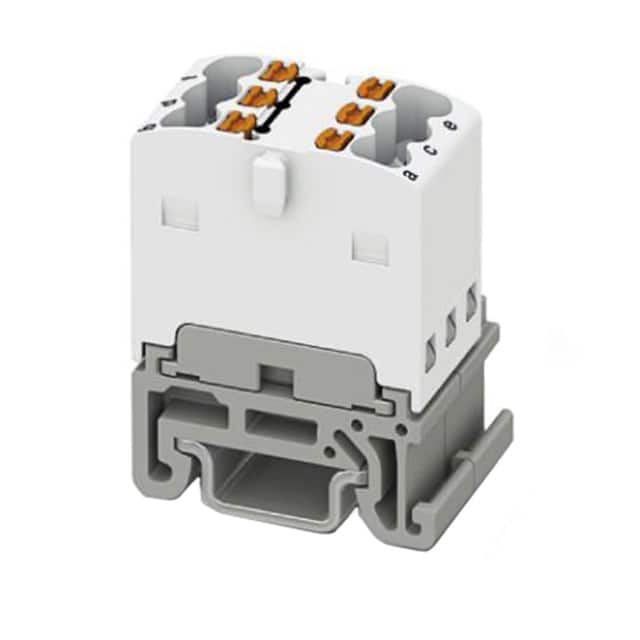 3002936 DISTRIBUTION BLOCK WHITE
