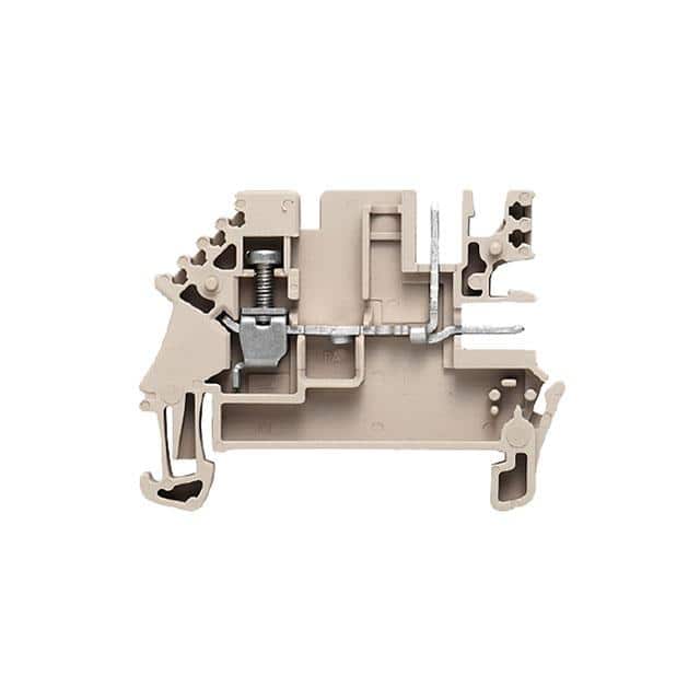 1038900000 TERM BLK PLUG 3POS 7.6MM BEIGE