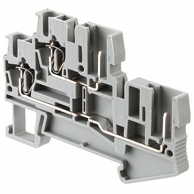 3040054 TERM BLK PLUG 4POS 5.2MM GRAY