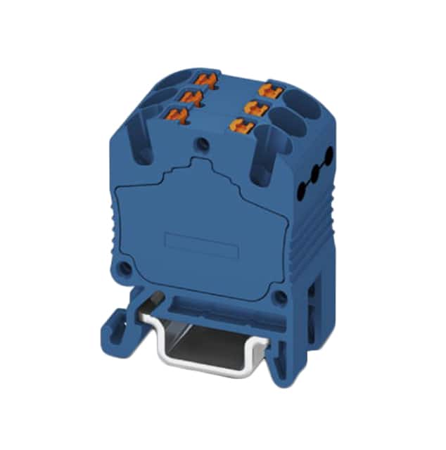 3002919 DISTRIBUTION BLOCK BLUE