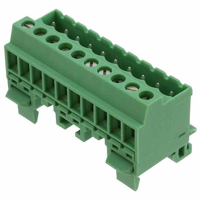 1788800 TERM BLK PLUG 10POS 27.2MM GREEN