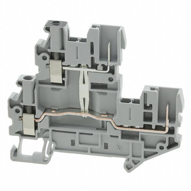 3060377 TERM BLK PLUG 4POS 5.2MM GRAY