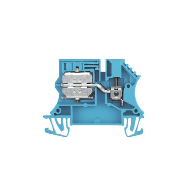 1010680000 TERM BLK BUS BAR 2POS 5.1MM BLUE