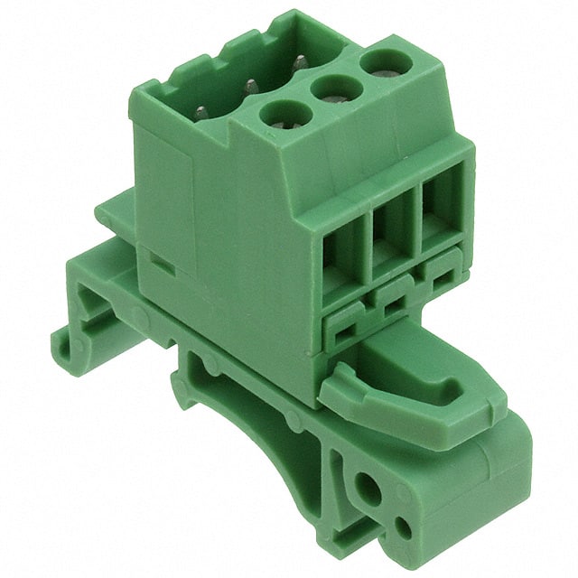 1788127 TERM BLK PLUG 3POS 42.5MM GREEN