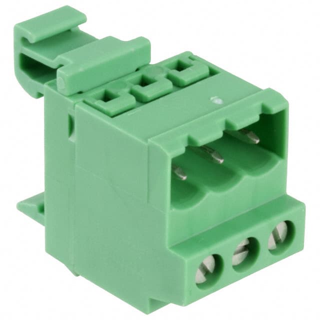 1788732 TERM BLK PLUG 3POS 27.2MM GREEN