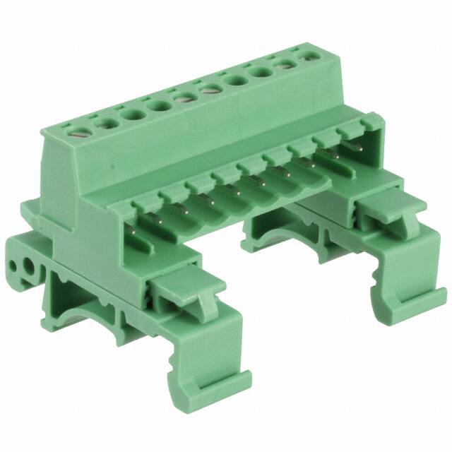 1765768 TERM BLK PLUG 10POS 29.1MM GREEN