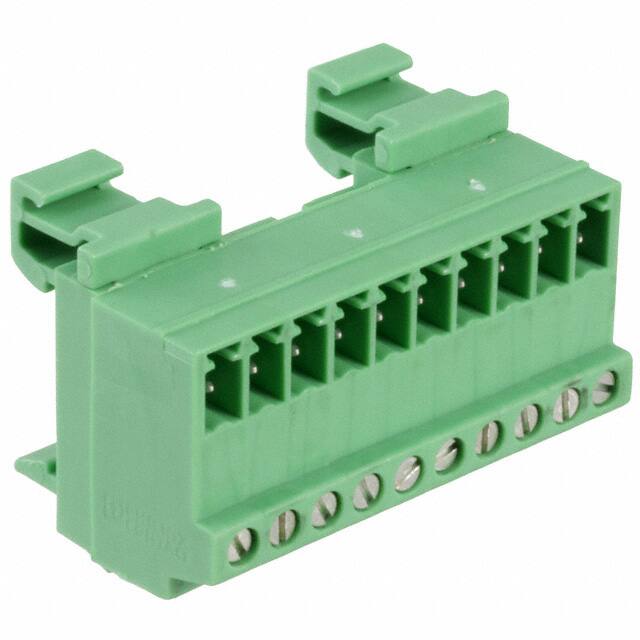 1832811 TERM BLK PLUG 10POS 27.8MM GREEN