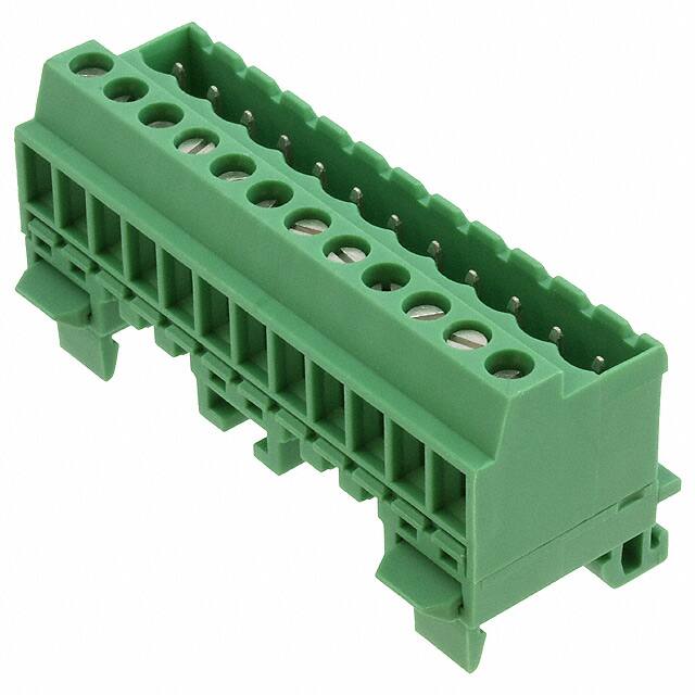 1788826 TERM BLK PLUG 12POS 27.2MM GREEN