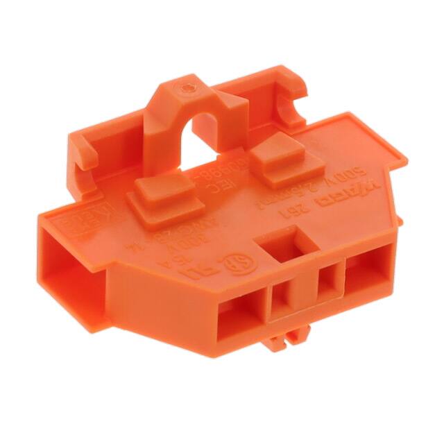 261-306 2-CONDUCTOR TERMINAL BLOCK; WITH