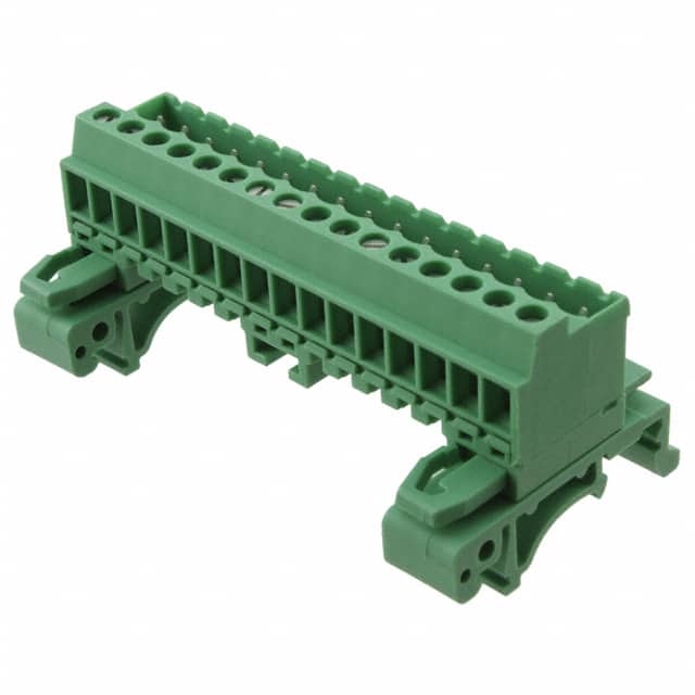 1788253 TERM BLK PLUG 16POS 42.5MM GREEN