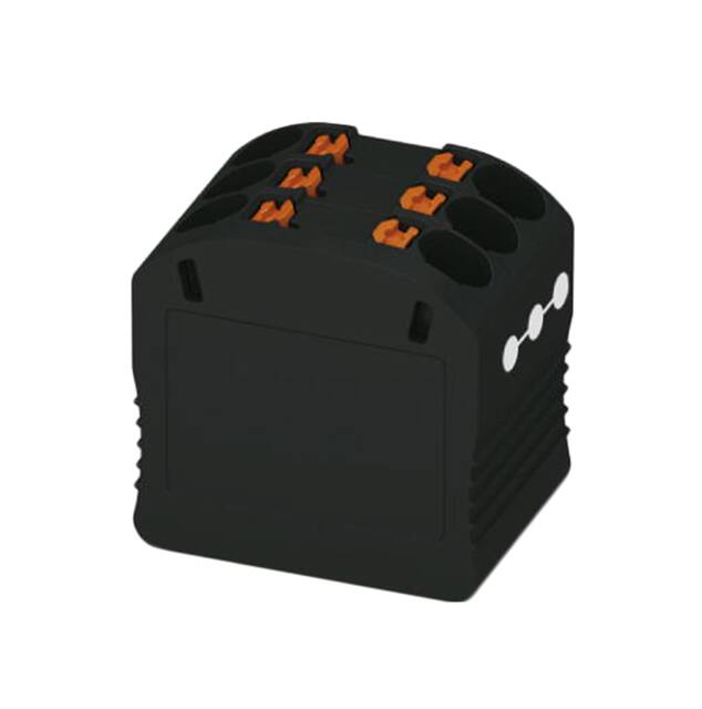 3002781 DISTRIBUTION BLOCK BLACK