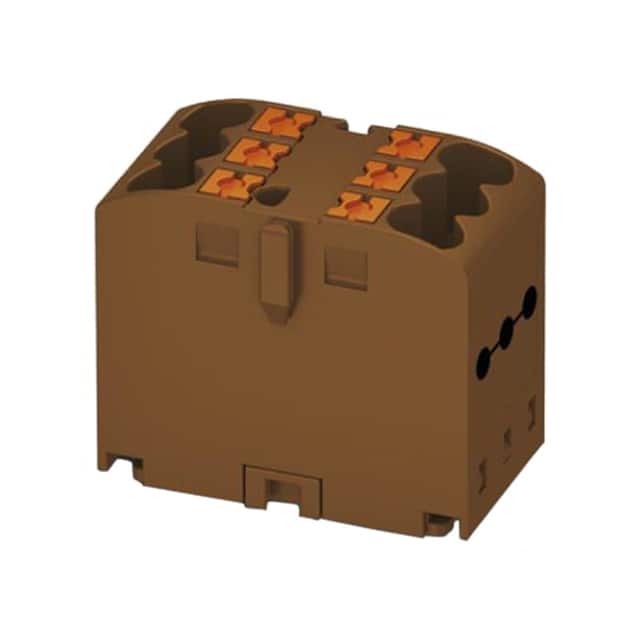 3273274 DISTRIBUTION BLOCK BROWN