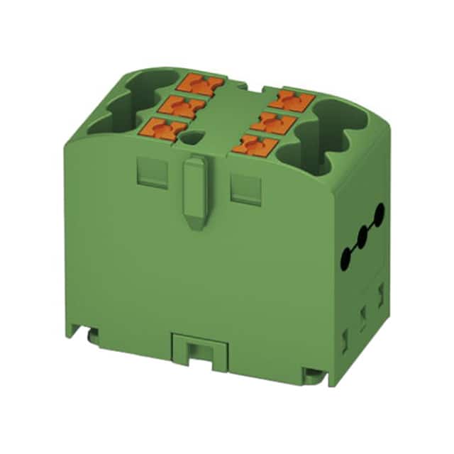 3273402 DISTRIBUTION BLOCK GREEN