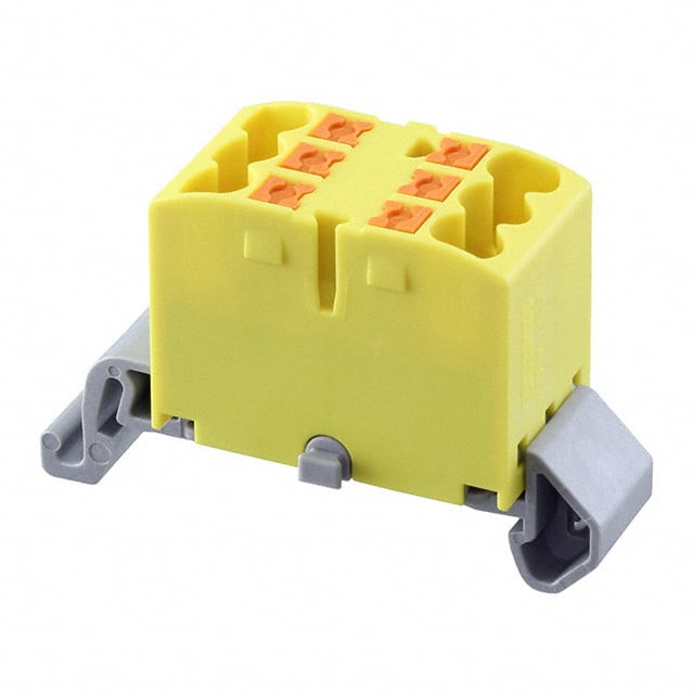 3273138 DISTRIBUTION BLOCK YELLOW