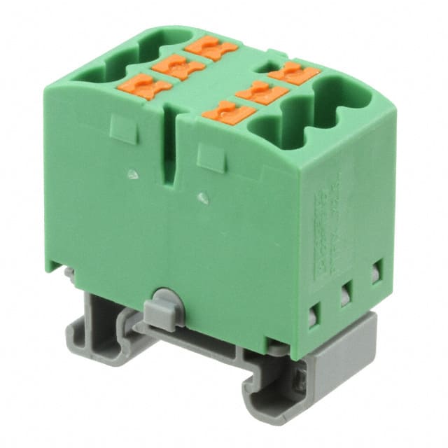 3274108 DISTRIBUTION BLOCK GREEN
