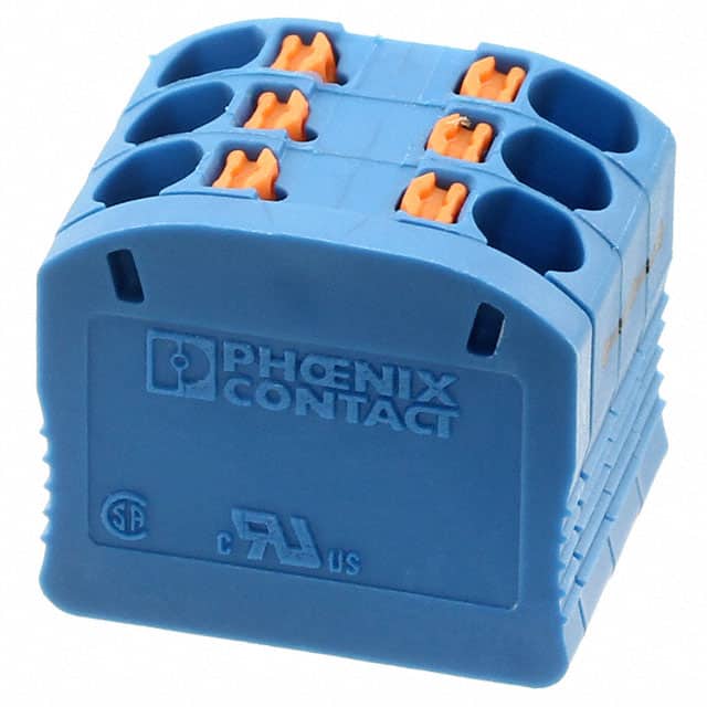3002864 DISTRIBUTION BLOCK BLUE