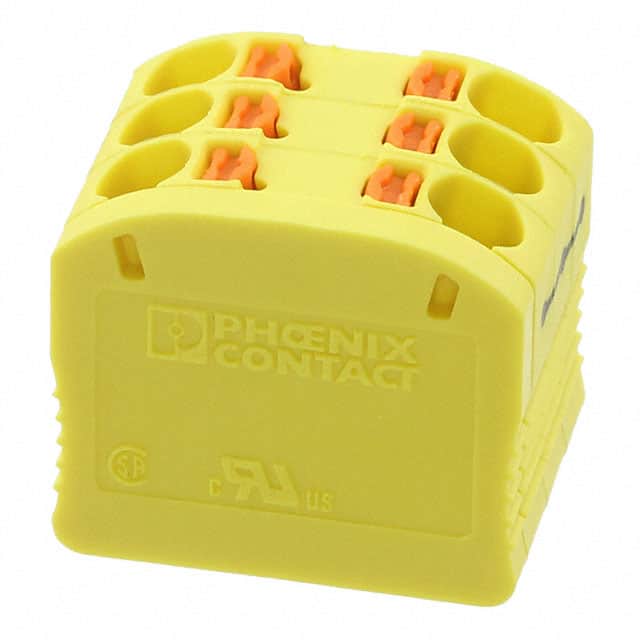 3002880 DISTRIBUTION BLOCK YELLOW