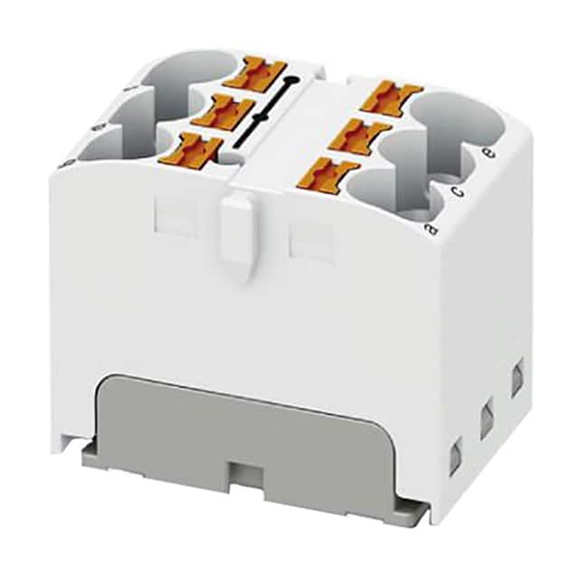 3273802 DISTRIBUTION BLOCK WHITE