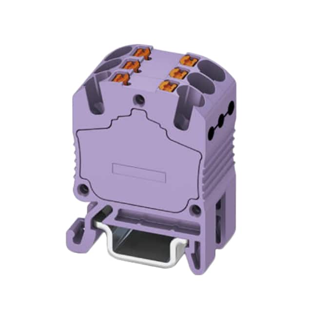 3002973 DISTRIBUTION BLOCK VIOLET