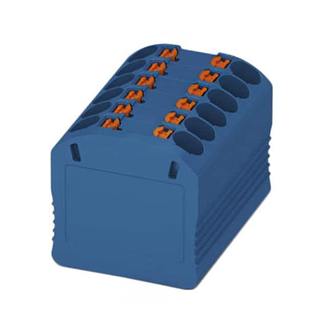 3002763 DISTRIBUTION BLOCK BLUE