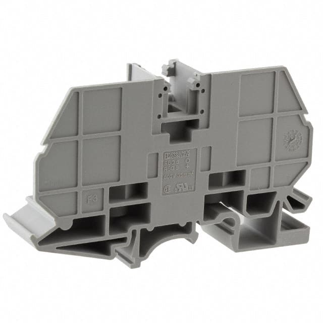 3075870 TERM BLK NEMA 2POS 17.0MM GRAY