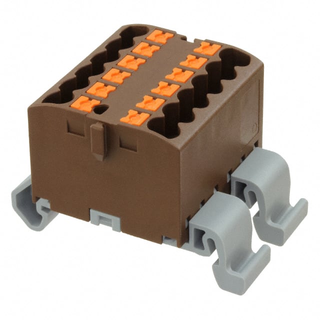 3274132 DISTRIBUTION BLOCK BROWN
