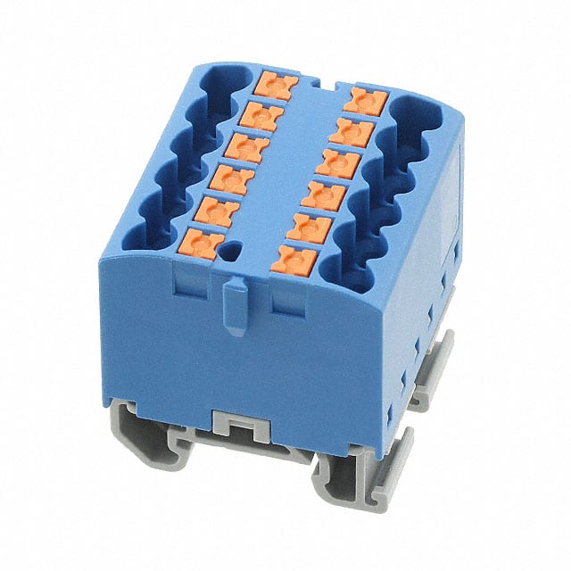 3274124 DISTRIBUTION BLOCK BLUE