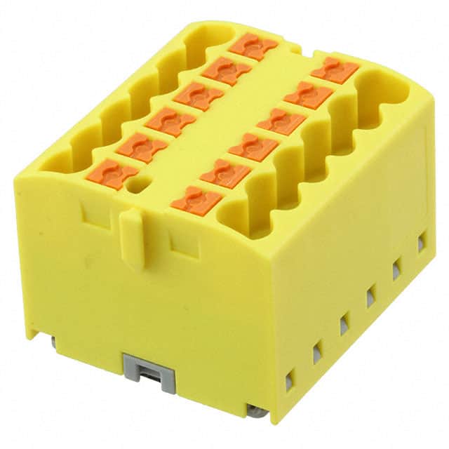3273422 DISTRIBUTION BLOCK YELLOW