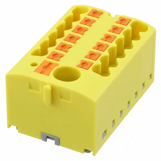 3273488 DISTRIBUTION BLOCK YELLOW