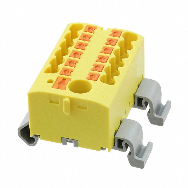 3273226 DISTRIBUTION BLOCK YELLOW