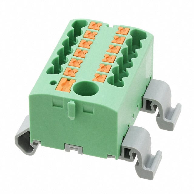3273228 DISTRIBUTION BLOCK GREEN