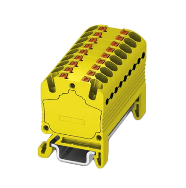 3002961 DISTRIBUTION BLOCK YELLOW