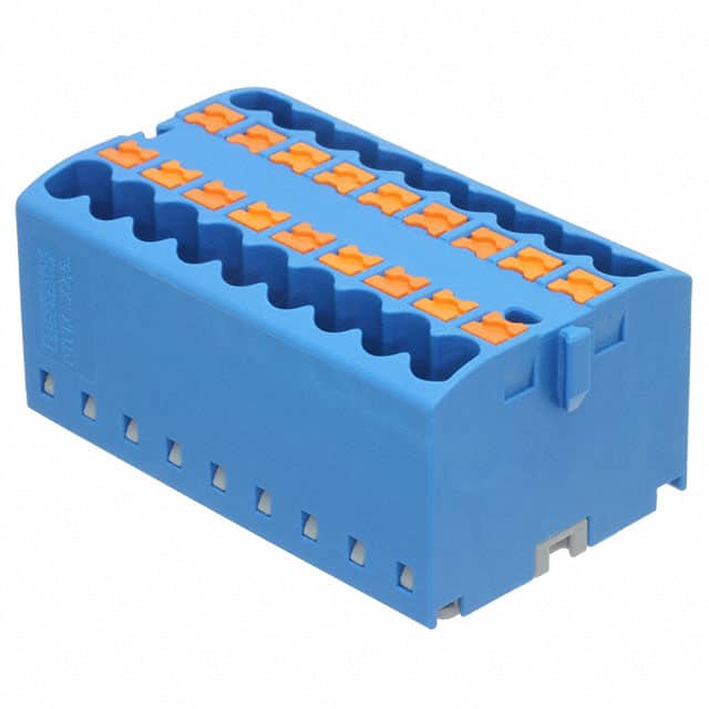 3273440 DISTRIBUTION BLOCK BLUE