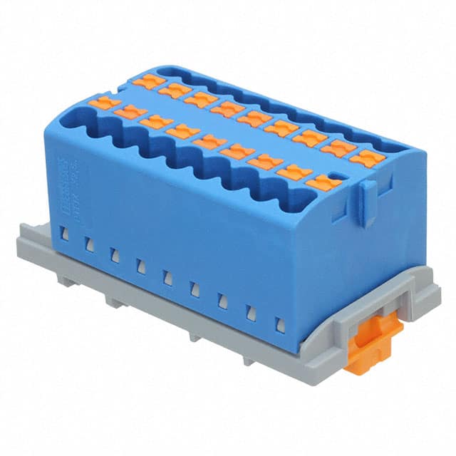 3273046 DISTRIBUTION BLOCK BLUE