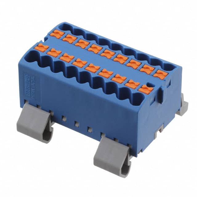 3273178 DISTRIBUTION BLOCK BLUE