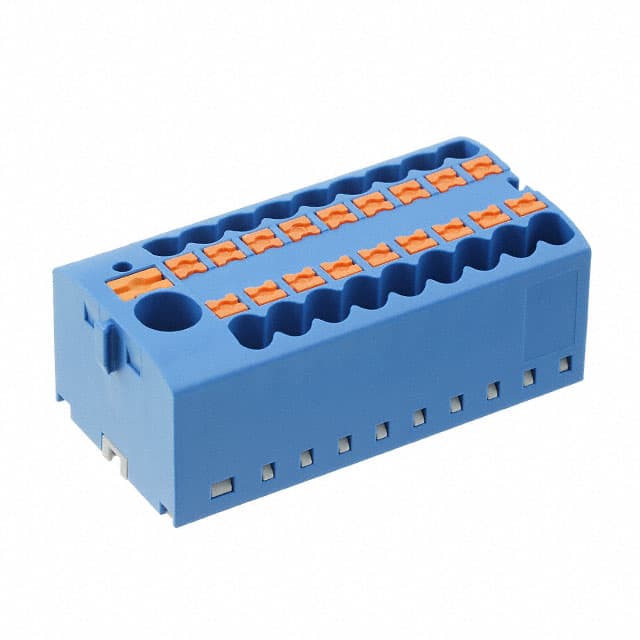 3273506 DISTRIBUTION BLOCK BLUE
