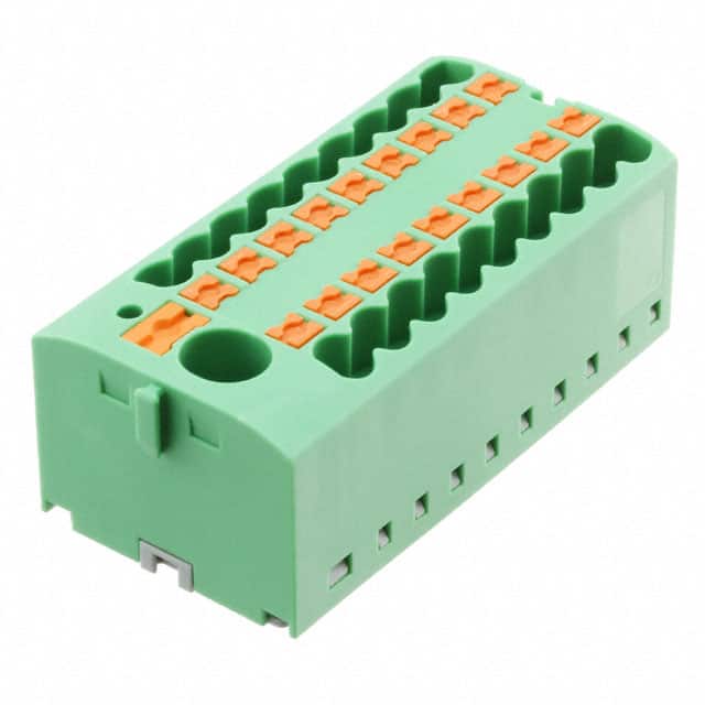 3273382 DISTRIBUTION BLOCK GREEN