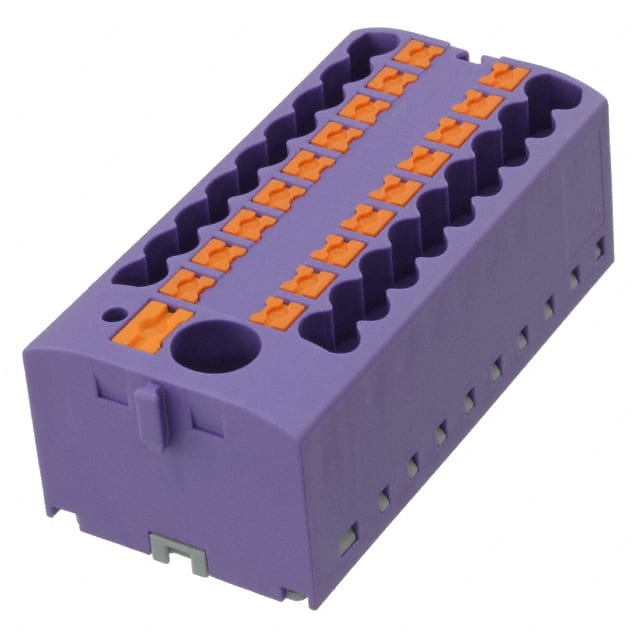 3273390 DISTRIBUTION BLOCK VIOLET