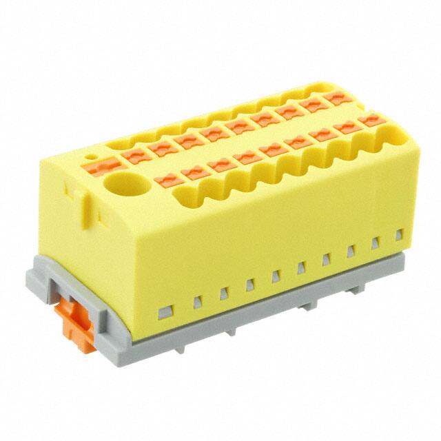 3273116 DISTRIBUTION BLOCK YELLOW