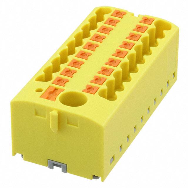 3273510 DISTRIBUTION BLOCK YELLOW