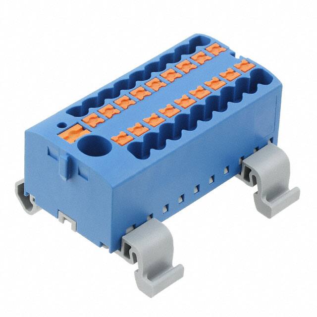 3273244 DISTRIBUTION BLOCK BLUE
