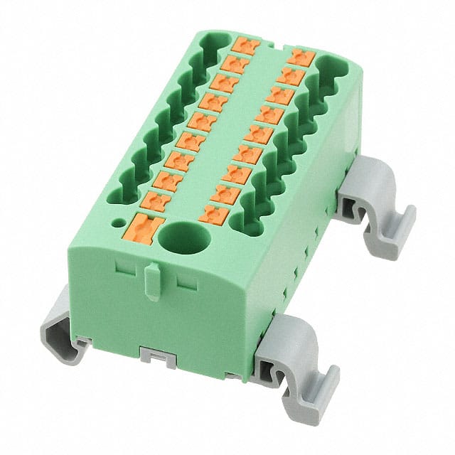 3273250 DISTRIBUTION BLOCK GREEN