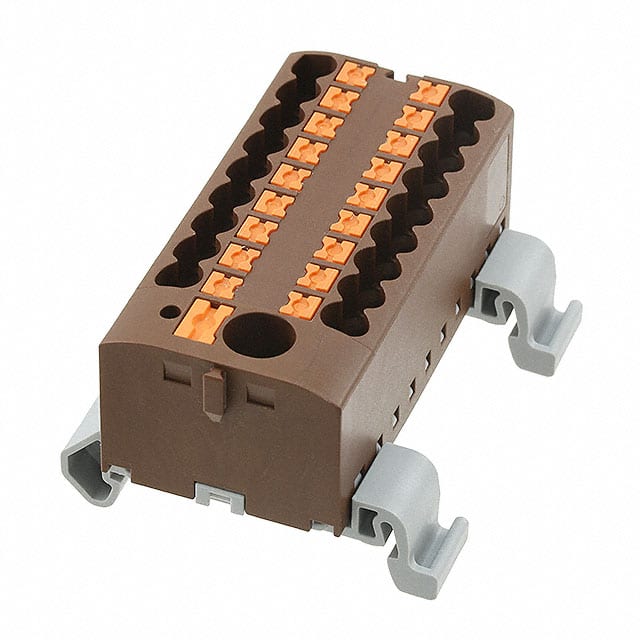 3273252 DISTRIBUTION BLOCK BROWN