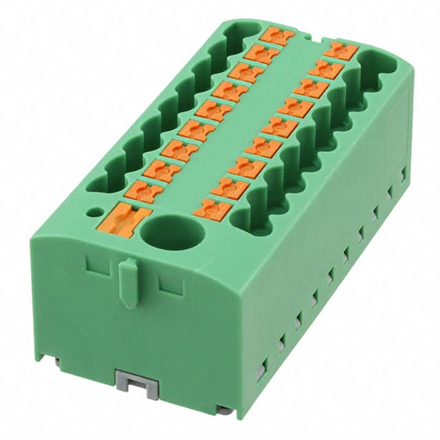 3273512 DISTRIBUTION BLOCK GREEN