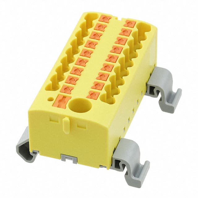 3273248 DISTRIBUTION BLOCK YELLOW